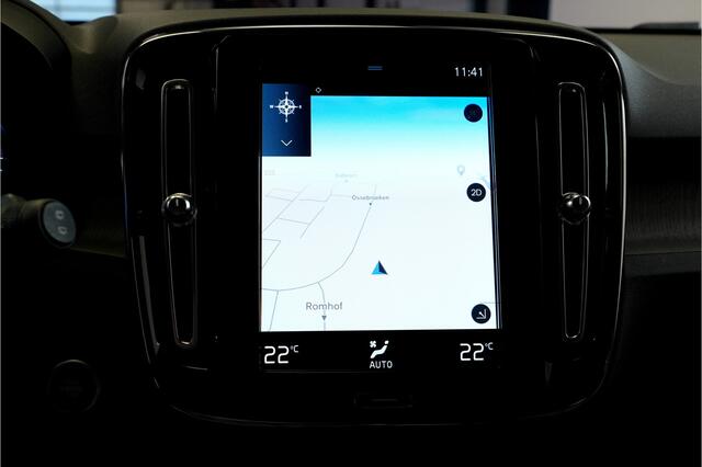 Volvo XC40 1.5 T5 Recharge 193kW/262pk DCT7 Inscription EL.TREKHAAK + BLIS + CAMERA + LEER + NAVI SENSUS + SPORTSTOELEN + CRUISE CONTROL + LANE ASSIST + LENDESTEUN + DAB AUDIO + KEYLESS ENTRY&GO + LED KOPLAMPEN + MISTLAMPEN + PARKSENSOREN + 19" LM-VELGEN!!