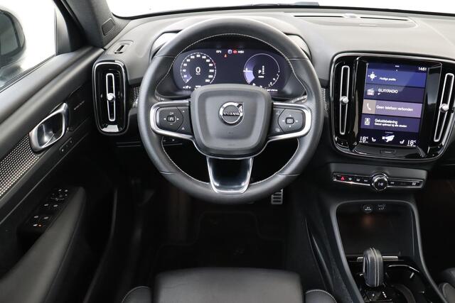 Volvo XC40 T5 RECHARGE R-DESIGN -PANO.DAK|HARMAN/KARDON|360°CAM|LEDER|BLIS|POWER-SEATS|KEYLESS|ADAP.LED
