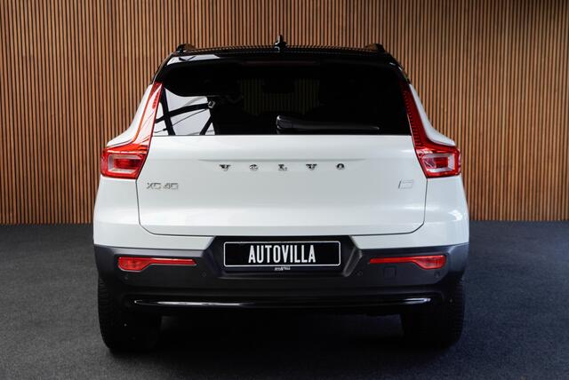 Volvo XC40 Recharge 70 kWh Panodak Leer Harman K Navi Camera Elektr. trekhaak Elektr. bedienbare achterklep Memory seats Sfeerverlichting Stuurverwarming Stoelverwarming PDC LM velgen BTW auto!