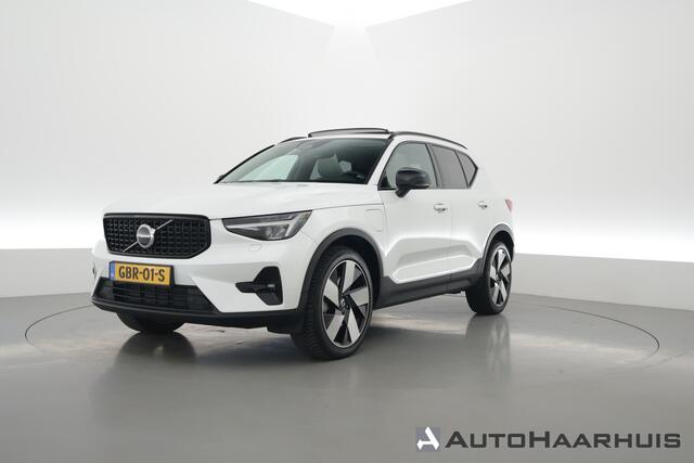 Volvo XC40 1.5 T4 Plug-in hybrid Ultimate Dark | Pano | Dig. Cockpit | Nav+CarPlay | Stuur+Stoelverw. | Harman/Kardon | Leder | Camera*+PDC | Elek. Klep | Led | 20'' v