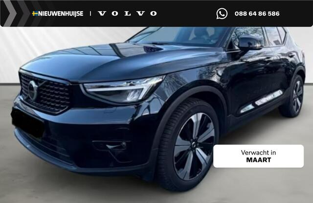 Volvo XC40 Plug-in Hybrid T5 Plus Dark | Facelift | Adaptive cruise control | Lederen bekleding | Stoel- en stuurverwarming | Harman Kardon audio | Navigatie | Apple Carplay / Android Auto | 19 inch velgen | Voorruitverwarming | Dode hoek detectie BLIS | Getint glas