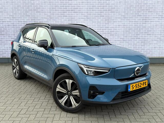 Volvo XC40 Recharge Ultimate 70 kWh | Schuif-/Kanteldak | Stuur-/Stoelverwarming | 360 Camera | Elektrisch Verstelbare Stoelen | BLIS |
