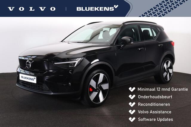 Volvo XC40 Recharge Twin Ultimate 82 kWh - Panorama/schuifdak - Intellisafe & Surround - Lederen bekleding - 360° Camera - Verwarmbare voorstoelen & stuurwiel - Parkeersensoren voor & achter - Elektr. bedienb. voorstoelen met geheugen links - Warmtepomp - Draadloze 