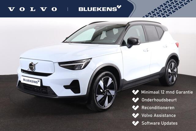 Volvo XC40 Recharge Twin Plus 82 kWh - IntelliSafe Assist & Surround - Parkeercamera achter - Verwarmde voorstoelen & stuur - Parkeersensoren voor & achter - Draadloze tel. lader - Warmtepomp - Extra getint glas - Elektr. inklapbare trekhaak - 19' LMV