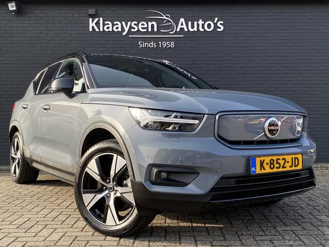 Volvo XC40 Recharge P8 AWD 408 pk R-Design | 1e eigenaar | dealer onderh. | panoramadak | trekhaak | leder/alcantara | navigatie
