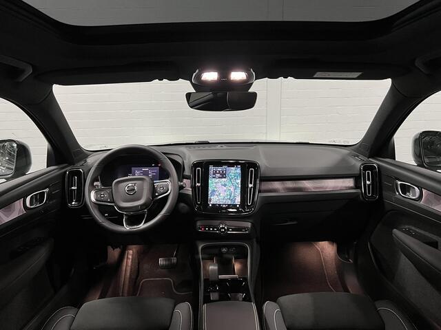 Volvo XC40 Recharge Twin Ultimate 78 kWh AWD Open dak | Adapt. cruise | 360 camera | Stuur-/stoelverwarming | Harman/Kardon | Memory | Keyless