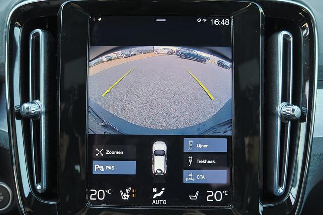 Volvo XC40 T5 Recharge R-Design - IntelliSafe Assist & Surround - Verwarmde voorstoelen & stuur - Draadloze tel. lader - Elektr. bedienb. voorstoelen - Parkeercamera achter - Adaptieve LED koplampen - Parkeersensoren voor & achter - Extra getint glas - 19" LMV