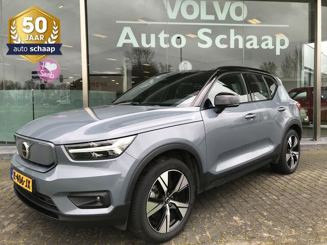 Volvo XC40 Recharge P8 AWD R-Design | Rijklaar incl 12 mnd Bovag | SoH 93% Leder Trekhaak Stoel + stuur verwarming