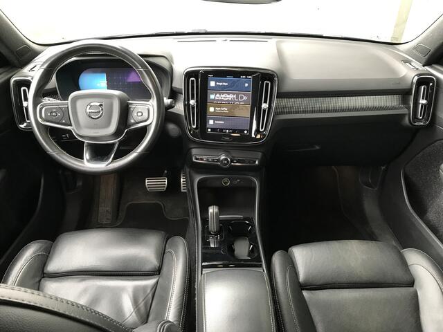 Volvo XC40 Recharge P8 AWD R-Design | Rijklaar incl 12 mnd Bovag | SoH 93% Leder Trekhaak Stoel + stuur verwarming