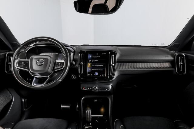 Volvo XC40 1.5 T5 Recharge R-Design | S/K-Panodak | Elek. Trekhaak | Harman/Kardon | Dig. Cockpit | Cruise | Winterpakket | 360 Camera | NAV + App. Connect | ECC | Elek. Klep | LM 19" |