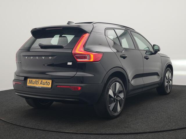 Volvo XC40 Recharge Extended Range Ultimate 82 kWh 252pk Dealer O.H. | Panodak | 360 Camera | Adaptive Cruise | Harman / Kardon | Voorstoelen Memory & Verwarmd | Google Assistent | Keyless | Blis | Stuur Verwarmd | Apple Carplay | DAB |