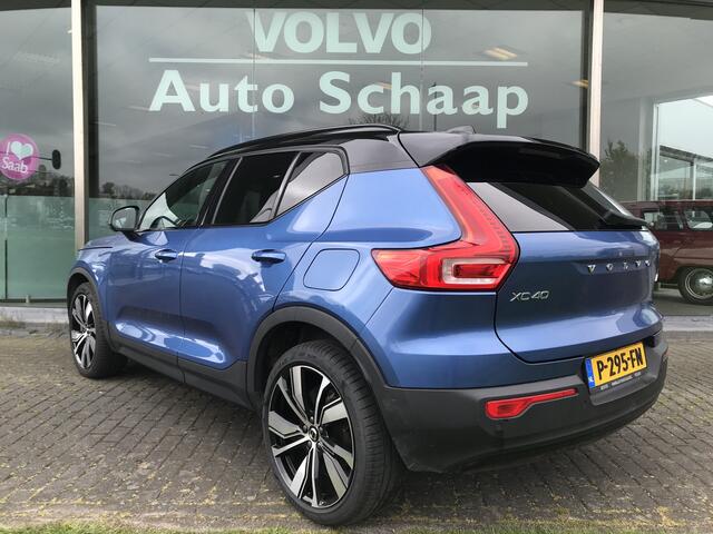 Volvo XC40 Recharge P8 AWD R-Design | Rijklaar incl 12 mnd Bovag | SoH 99% Panoramadak 360 camera Warmtepomp Trekhaak
