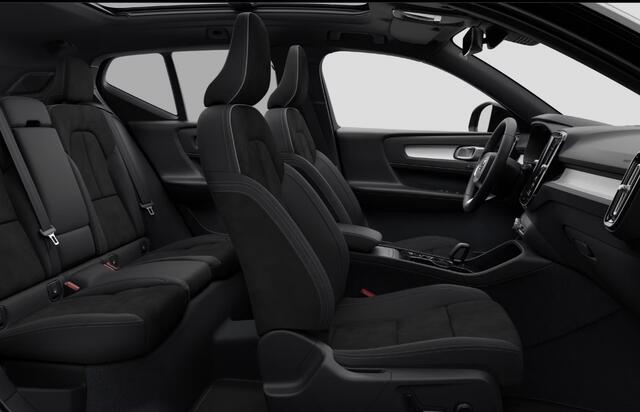 Volvo XC40 B4 211PK Automaat Plus Black Edition Panoramadak / Adaptieve cruise control / Alcantara bekleding / 360 Camera met sensoren / Harman kardon audio / BLIS / elektrische achterklep / Stoel - en stuurwielverwarming
