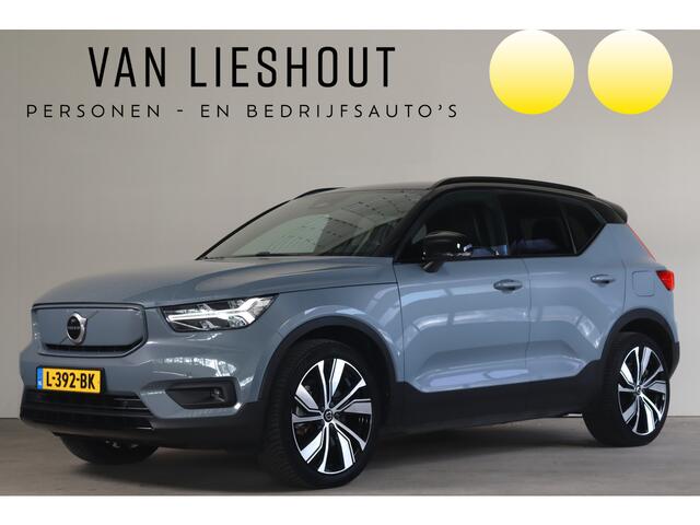Volvo XC40 Recharge P8 AWD R-Design - NL- Auto!! Stoel+Stuurverw I Dode Hoek I Adap Cruise -- Tweede Pinksterdag geopend van 11.00 t/m 16.00 --