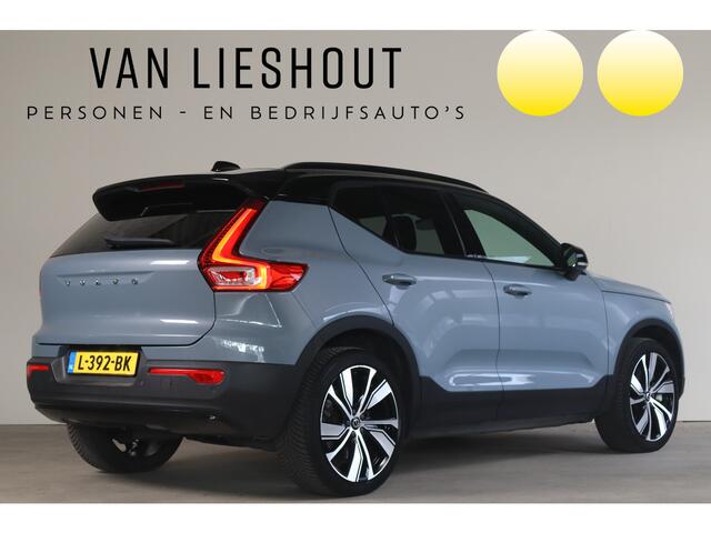 Volvo XC40 Recharge P8 AWD R-Design - NL- Auto!! Stoel+Stuurverw I Dode Hoek I Adap Cruise -- Tweede Pinksterdag geopend van 11.00 t/m 16.00 --