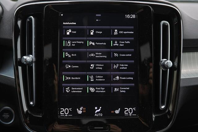 Volvo XC40 T5 Recharge Plus Dark - IntelliSafe Assist & Surround - Harman/Kardon audio - Parkeercamera achter - Verwarmde voorstoelen & stuur - Parkeersensoren voor & achter - Elektr. bedienb. voorstoelen met geheugen links - Draadloze tel. lader - Extra getint glas