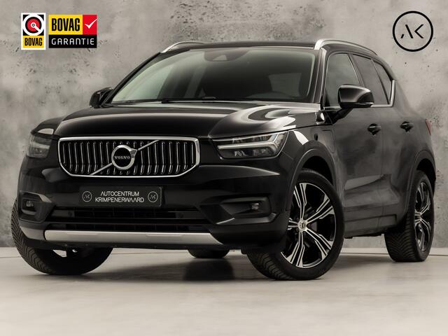 Volvo XC40 1.5 T4 Recharge Inscription 211Pk Automaat (APPLE CARPLAY, GROOT NAVI, STUUR/STOELVERWARMING, CAMERA, LEDER, KEYLESS, SPORTSTOELEN, GETINT GLAS, NIEUWSTAAT)