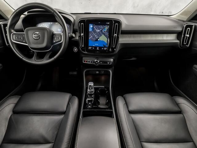 Volvo XC40 1.5 T4 Recharge Inscription 211Pk Automaat (APPLE CARPLAY, GROOT NAVI, STUUR/STOELVERWARMING, CAMERA, LEDER, KEYLESS, SPORTSTOELEN, GETINT GLAS, NIEUWSTAAT)