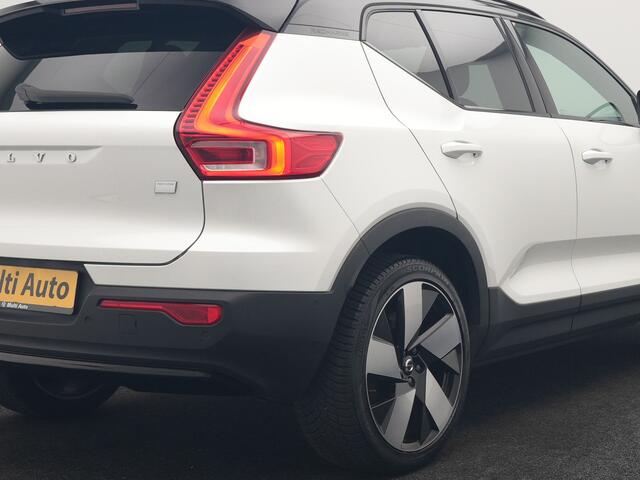 Volvo XC40 Recharge Ultimate 69 kWh 231pk Dealer O.H. | Panodak | Adaptive Cruise | Warmtepomp | 360 Camera | Harman / Kardon | Alcantara Sportstoelen Memory & Verwarmd | Stuur Verwarmd | Keyless | Blis | Apple Carplay | Google Assistent |