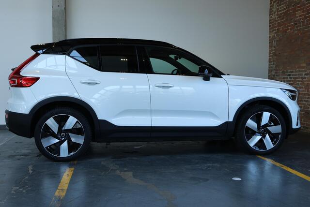 Volvo XC40 Single Motor Extended Range Ultimate 82 kWh | Panoramadak | 20'' Lichtmetalen velgen | 360° Parkeercamera | Parkeersensoren voor + achter | Google infotainment | Stoelverwarming | Electrische bedienbare voorstoelen met geheugen