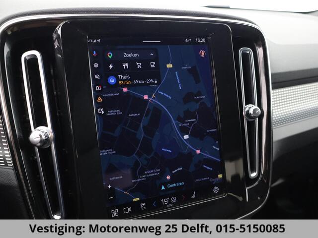 Volvo XC40 RECHARGE TWIN PRO AWD SOD ACCU 93% GARANTIE 9-2031 SCHUIF/ PANORAMADAK. WARMTEPOMP. DIGITAAL DASHBOARD.