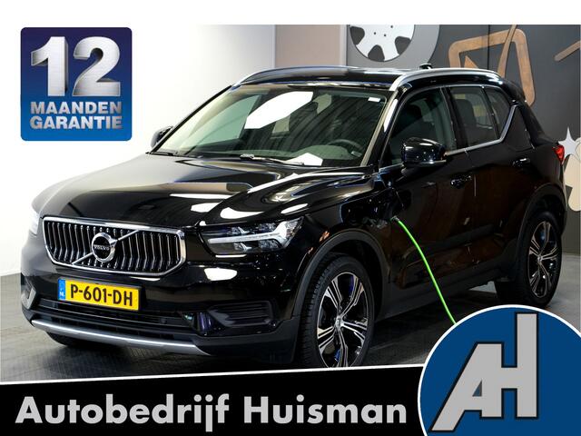 Volvo XC40 1.5 T4 Recharge 155kW/211pk DCT7 Inscription ADAPT.CRUISE + PILOT ASSIST + NAPPA LEER + NAVI SENSUS + LANE ASSIST + STUUR-&STOELVERWARMING + CAMERA + STYLING PAKKET + KEYLESS ENTRY&GO + EL.TREKHAAK + PARKSENSOREN V&A + 19" LM-VELGEN!!