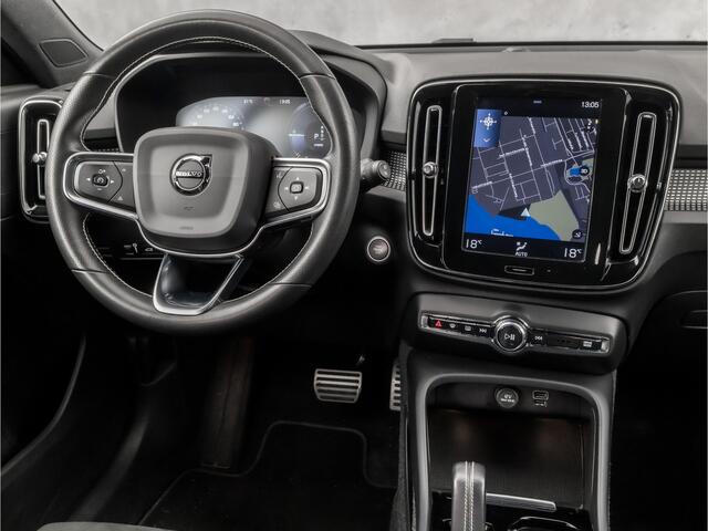 Volvo XC40 1.5 T5 Recharge R-Design 262Pk Automaat (APPLE CARPLAY, GROOT NAVI, LEDER/ALCANTARA, CAMERA, SPORTSTOELEN, ELEK ACHTERKLEP, TREKHAAK, NIEUWSTAAT)