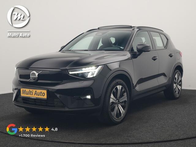 Volvo XC40 Recharge Ultimate 69 kWh 232pk Dealer O.H | Trekhaak Af Fabriek | Panodak | 360 Camera | Adaptive Cruise | Harman / Kardon | Alcantara Sportstoelen Memory & Verwarmd | BLIS | Keyless | Apple Carplay | Pilot Assist | Stuurverwarming | Google Assistant & Ma