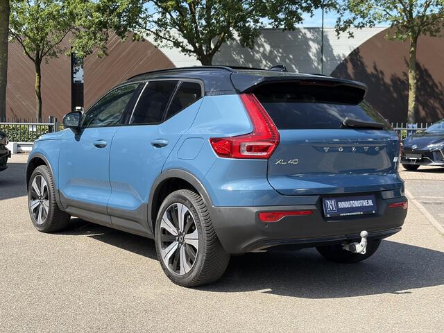 Volvo XC40 Recharge Ultimate 70 kWh SOH 97% | WARMTEPOMP | PANORAMADAK | ELEKTRISCHE TREKHAAK | 360° CAMERA | HARMAN KARDON | STOEL- & STUURVERWARMING | ELEKTRISCHE STOELEN MET GEHEUGEN | VOLVO DEALER ONDERHOUDEN | ALL-IN-PRIJS |