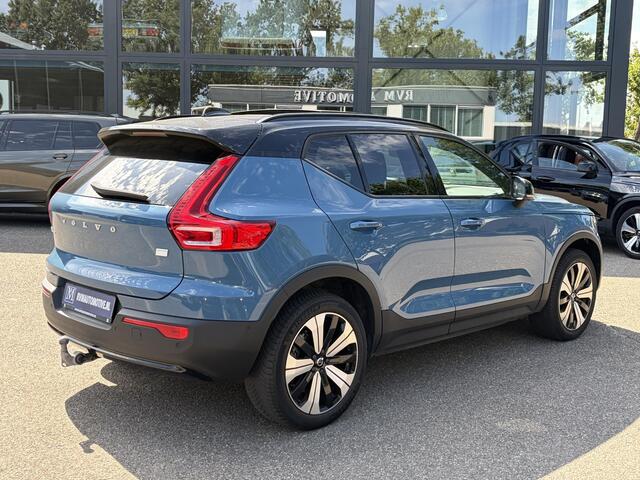 Volvo XC40 Recharge Ultimate 70 kWh SOH 97% | WARMTEPOMP | PANORAMADAK | ELEKTRISCHE TREKHAAK | 360° CAMERA | HARMAN KARDON | STOEL- & STUURVERWARMING | ELEKTRISCHE STOELEN MET GEHEUGEN | VOLVO DEALER ONDERHOUDEN | ALL-IN-PRIJS |