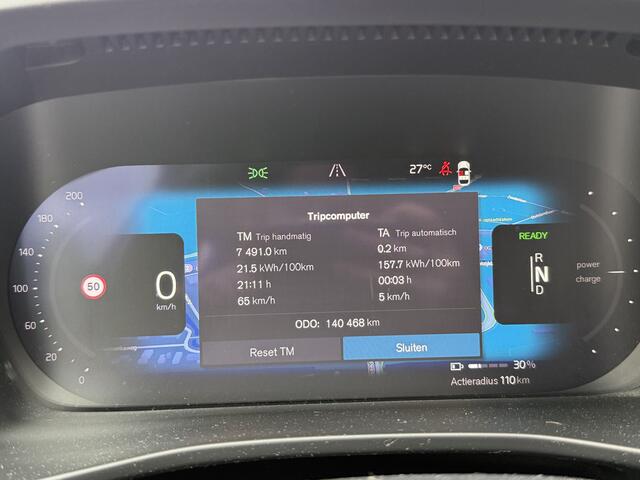 Volvo XC40 BWJ 2021 Recharge 408 PK P8 AWD R-Design FULL LED | HALF LEDER | ADAPTIVE CRUISE | STOEL + STUURVERW. | CAMERA | ELEKTR. ACHTERKLEP | NAVI | CLIMA | CARPLAY + ANDROID | LMV | PDC