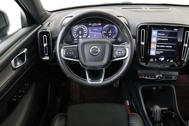Volvo XC40 T5 RECHARGE R-DESIGN *VOL!* -PANO.DAK|HARMAN/KARDON|POWER-SEAT|360°CAM|BLIS|ADAP.LED|PRIVACY.GLAS|TREKHAAK|21"|ALL-SEASON