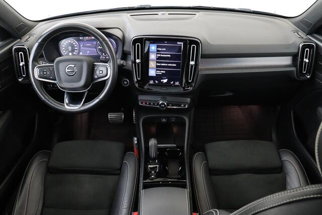 Volvo XC40 T5 RECHARGE R-DESIGN *VOL!* -PANO.DAK|HARMAN/KARDON|POWER-SEAT|360°CAM|BLIS|ADAP.LED|PRIVACY.GLAS|TREKHAAK|21"|ALL-SEASON