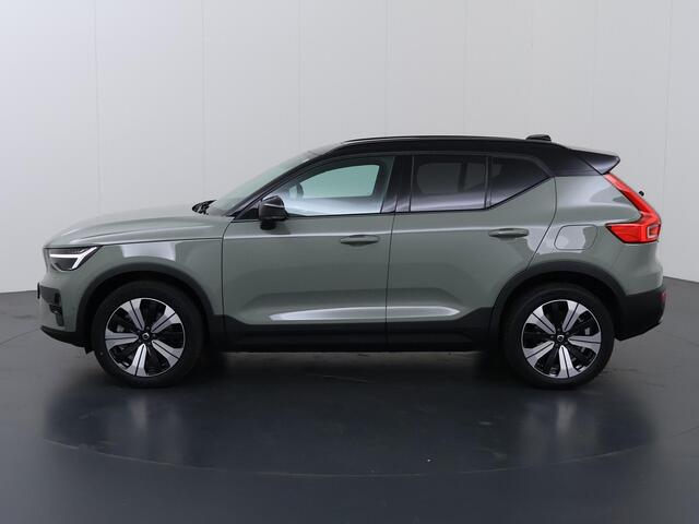 Volvo XC40 Recharge Ultimate 70 kWh | 96% SOH | Harman/Kardon Audio | Comfortstoelen | Ele.verstelbare stoelen + geheugen | Stoelverwarming | Navigatie | DAB | Apple CarPlay/Android Auto | 360 Camera | Panoramadak | Adaptieve Cruise Control | Ele. kofferdeksel |