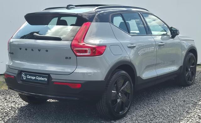 Volvo XC40 2.0 B3 Ultra Black Edition 20" Wielen - Panoramadak - Lounge-pakket - Harman Kardon Audio - 360 Cam - Alarm - Climate - R980 Interieur - Power seats met memory Links - Two Tone - Full led koplampen -Donkere hemel