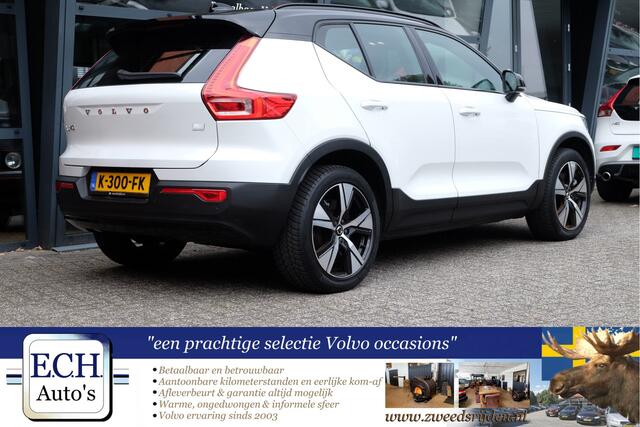 Volvo XC40 408 pk Recharge P8 AWD R-Design, Leer, Trekhaak, Apple CarPlay