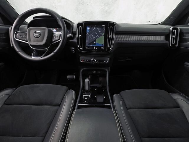 Volvo XC40 1.5 T5 Recharge R-Design 252Pk Automaat (APPLE CARPLAY, GROOT NAVI, CAMERA, HARMAN/KARDON, LEDER/ALCANTARA, SPORTSTOELEN, GETINT GLAS, NIEUWSTAAT)