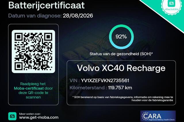 Volvo XC40 Recharge Plus, 1e Eigenaar, SOH 92%, Stoel & Stuur verwarming, Trekhaak, Google Maps!