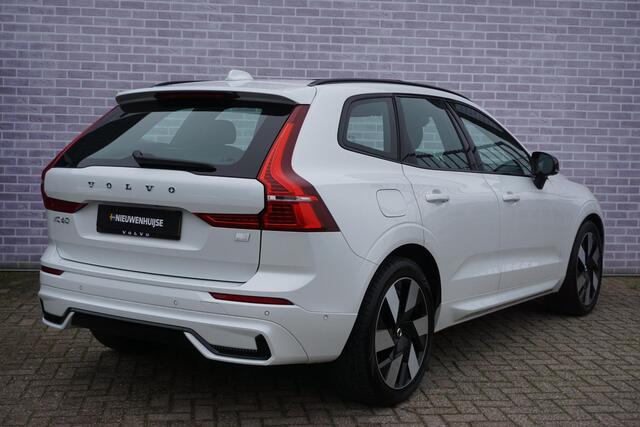 Volvo XC60 2.0 Recharge T6 AWD Ultimate Dark | Luchtvering | Bowers & Wilkins | Trekhaak | 360° camera | Stoel verwarming |
