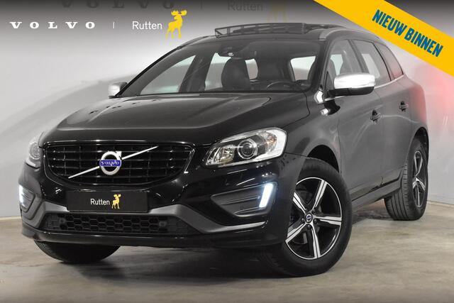 Volvo XC60 T5 245PK Automaat R-Design Navigatie / Parkeersenoren V.&A. + Parkeercamera achter / Elek. verstelbare best. stoel met geheugen / SunRoof / Stoelverwarming voor / Elek. bedienbare achterklep / Thuiskomer / Standkachel/