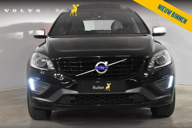 Volvo XC60 T5 245PK Automaat R-Design Navigatie / Parkeersenoren V.&A. + Parkeercamera achter / Elek. verstelbare best. stoel met geheugen / SunRoof / Stoelverwarming voor / Elek. bedienbare achterklep / Thuiskomer / Standkachel/