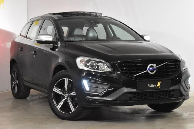 Volvo XC60 T5 245PK Automaat R-Design Navigatie / Parkeersenoren V.&A. + Parkeercamera achter / Elek. verstelbare best. stoel met geheugen / SunRoof / Stoelverwarming voor / Elek. bedienbare achterklep / Thuiskomer / Standkachel/