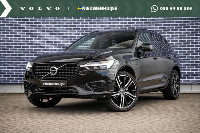Volvo XC60 2.0 Recharge T6 AWD R-Design | Trekhaak | 21" | Adaptieve Cruise Control | Donker Glas | Stoel en Stuurverwarming | 360 Camera | Panoramadak |
