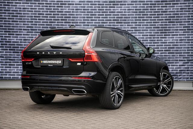 Volvo XC60 2.0 Recharge T6 AWD R-Design | Trekhaak | 21" | Adaptieve Cruise Control | Donker Glas | Stoel en Stuurverwarming | 360 Camera | Panoramadak |