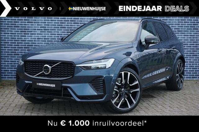 Volvo XC60 2.0 Recharge T8 AWD Ultra Dark | Luchtvering | Bowers & Wilkins | Massage | Stoel koeling | Stoel + Stuur verwarming | Panorama Schuifdak |