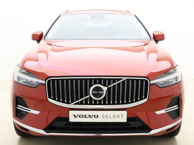 Volvo XC60 T6 350pk AWD Inscription / Long range / H&K Audio / Leder / Panoramadak / FULL-LED / Stoel + Stuurw. Verwarming / Elektr. Bestuurdersstoel / 360 Camera / Trekhaak / 19'' / ACC / Draadloze oplader /