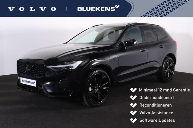 Volvo XC60 Recharge T8 AWD Plus Black Edition - LONG RANGE - Panorama/schuifdak - IntelliSafe Assist & Surround - 360° Camera - Harman/Kardon audio - Verwarmde voorstoelen, stuur & achterbank - Parkeersensoren voor & achter - Elektr. bedienb. voorstoelen met geheuge