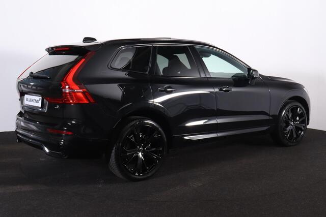 Volvo XC60 Recharge T8 AWD Plus Black Edition - LONG RANGE - Panorama/schuifdak - IntelliSafe Assist & Surround - 360° Camera - Harman/Kardon audio - Verwarmde voorstoelen, stuur & achterbank - Parkeersensoren voor & achter - Elektr. bedienb. voorstoelen met geheuge