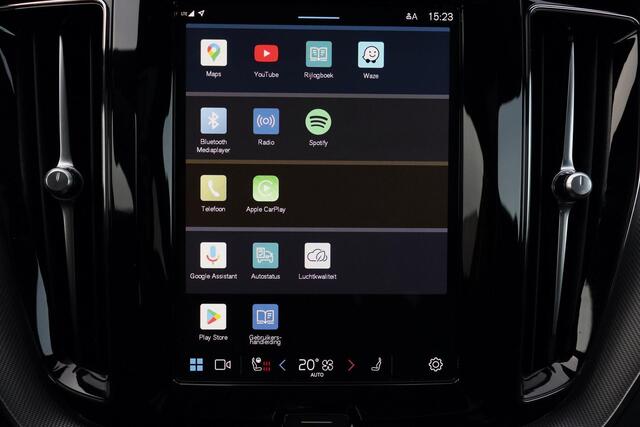 Volvo XC60 Recharge T8 AWD Plus Black Edition - LONG RANGE - Panorama/schuifdak - IntelliSafe Assist & Surround - 360° Camera - Harman/Kardon audio - Verwarmde voorstoelen, stuur & achterbank - Parkeersensoren voor & achter - Elektr. bedienb. voorstoelen met geheuge