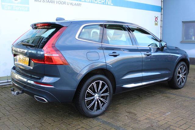 Volvo XC60 2.0 T8 Twin Engine AWD Inscription | Incl. 12 maanden Garantie | Panorama dak | Wegklapbare trekhaak | Adaptive Cruise | Apple CarPlay/Android Auto | Navigatie | Stoelverwarming | Climate controle | Parkeersensoren V+A | Elektrische kofferbak | Memory sto
